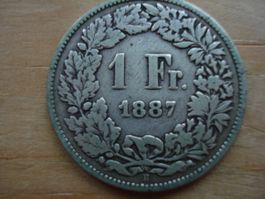 (S2) 1 Franken 1887
