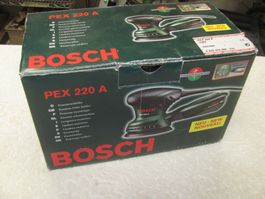 NEU Bosch Exzenter Schleifer PEX 220 A Schleifmaschine