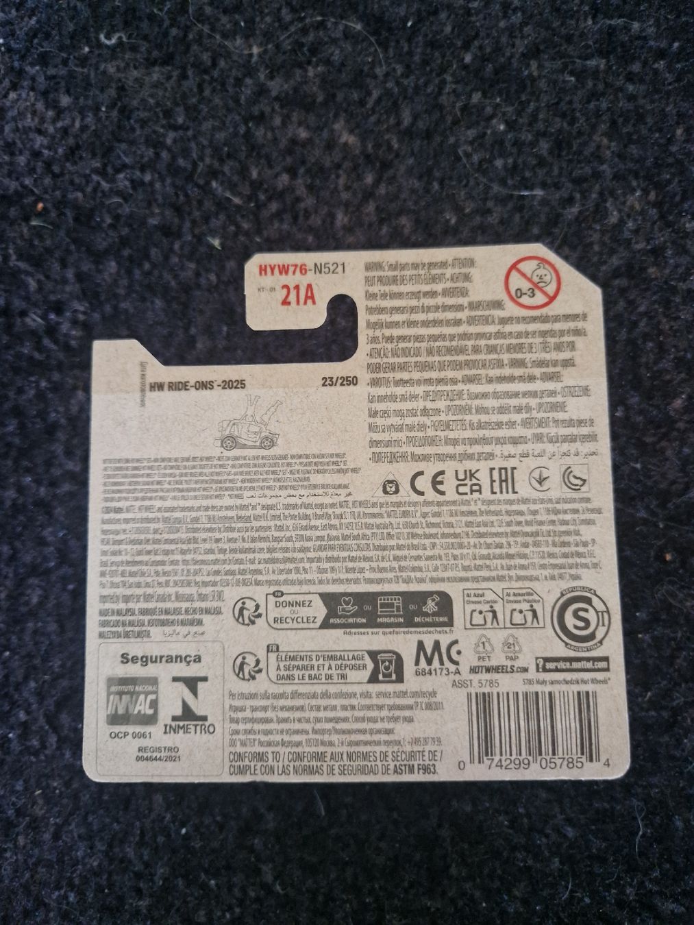 Hot Wheels Modellini d'auto: Hotwheels Kick Kart #37 – Nuovo e nell'imballaggio originale da Arni AG venduto da Lea_Sahli 1