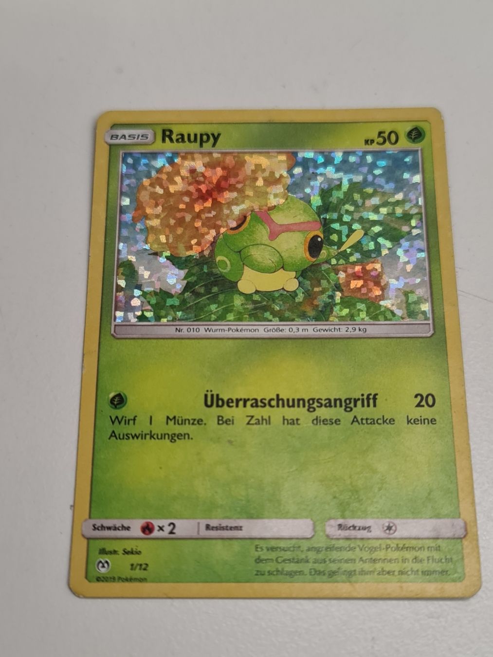 Pokemon Raupy Mc Donalds 1/12 (Gebraucht) in Thun für CHF 0.8 – mit ...
