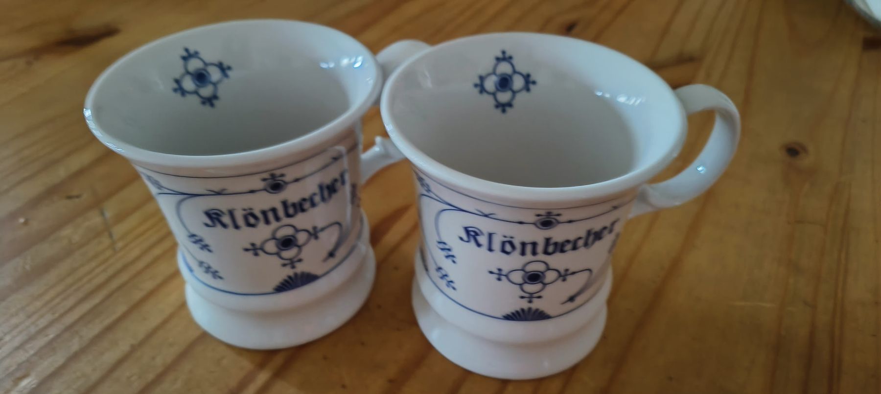 Tassen: 2er Set Klöhnbecher unbenutzt – Neu (gemäss Beschreibung) aus Kloten von LadyStrolchi