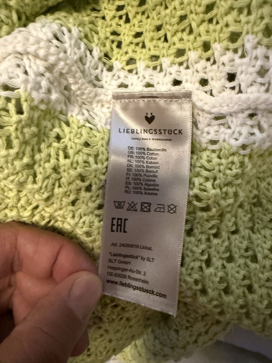 Lieblingsstück Tuniche: Häkelpullover Tunika Lieblingsstück Gr. 40 langarm  – Nuovo (secondo la descrizione) da Würenlos venduto da Style_lounge 2