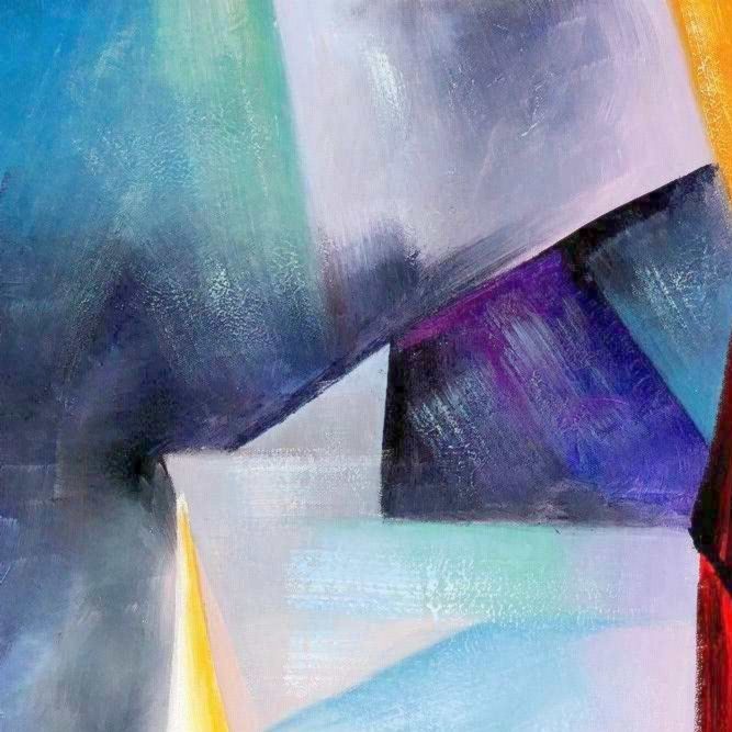 Riproduzioni & Creazioni: Abstrakt - Tag am Meer – Nuovo (secondo la descrizione) da Larnaca venduto da KunstDepot24 1