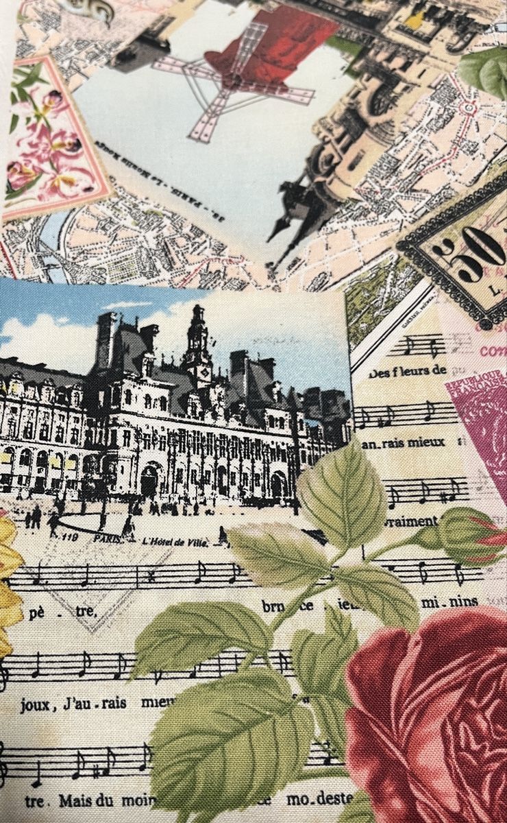 Tissus: Patchworkstoff Paris1 – Neuf (Voir description) à Seuzach par KreativmitStoff 3