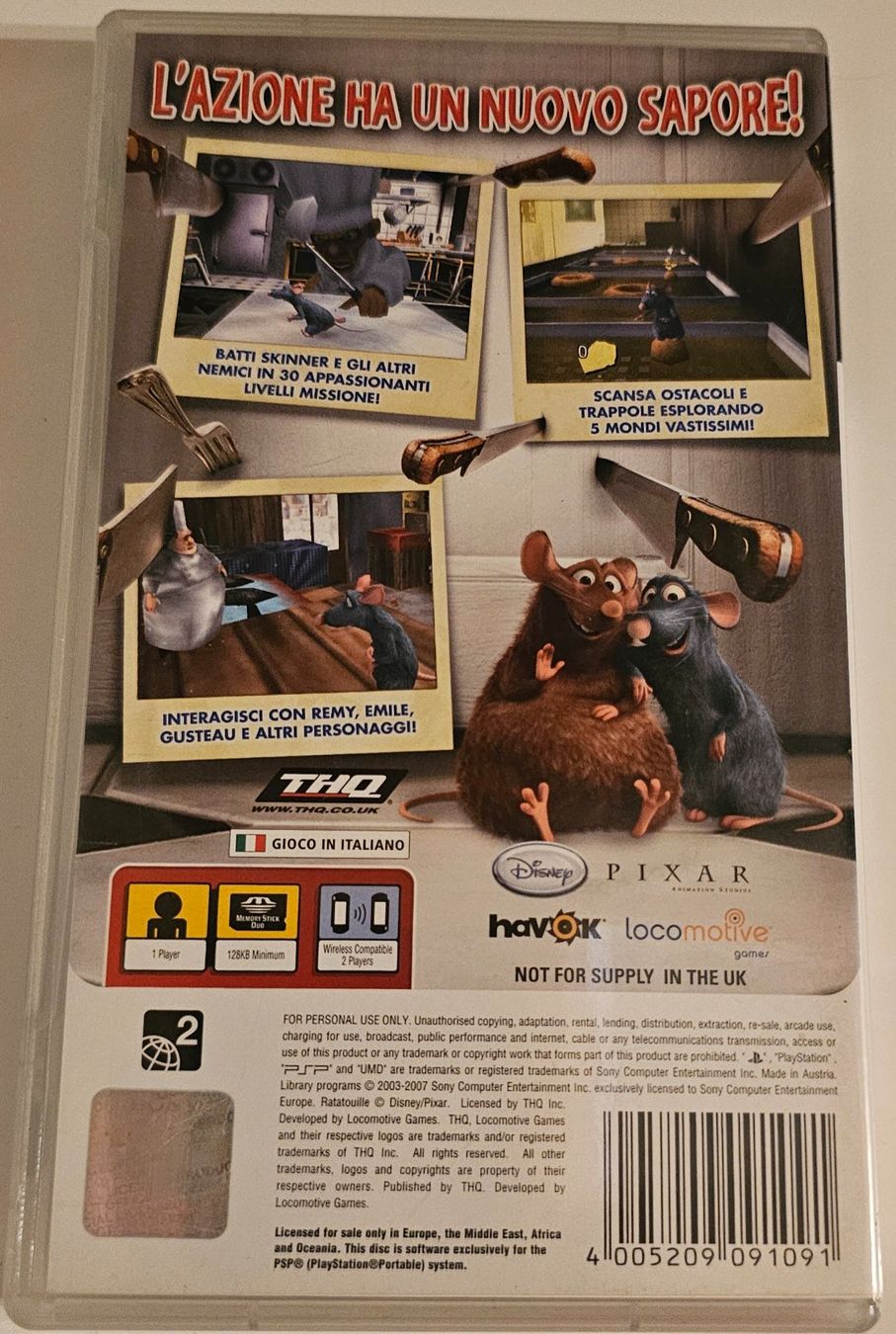 Sony Giochi: PSP Spiel - Ratatouille – Usato da La Garde venduto da The_Hammer76 1