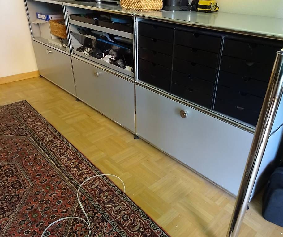 Regale: USM Sideboard hellgrau – Gebraucht aus Wallisellen von 125271 1