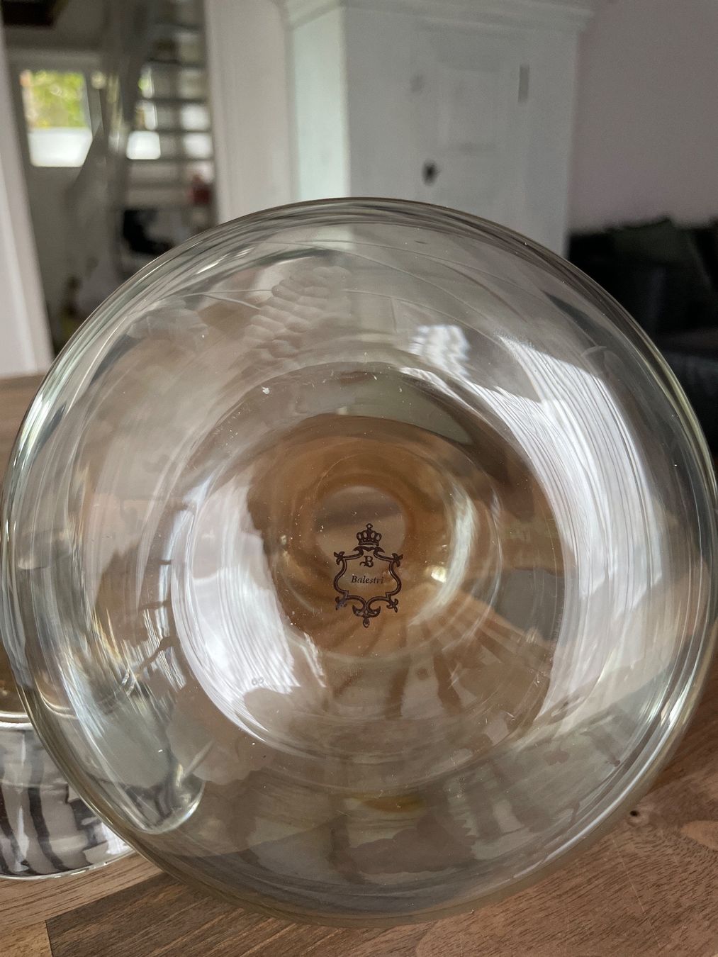 Karaffen: schöne Glaskaraffe Balestri Kristallglas Vintage – Gebraucht aus Flawil von Mito97 6