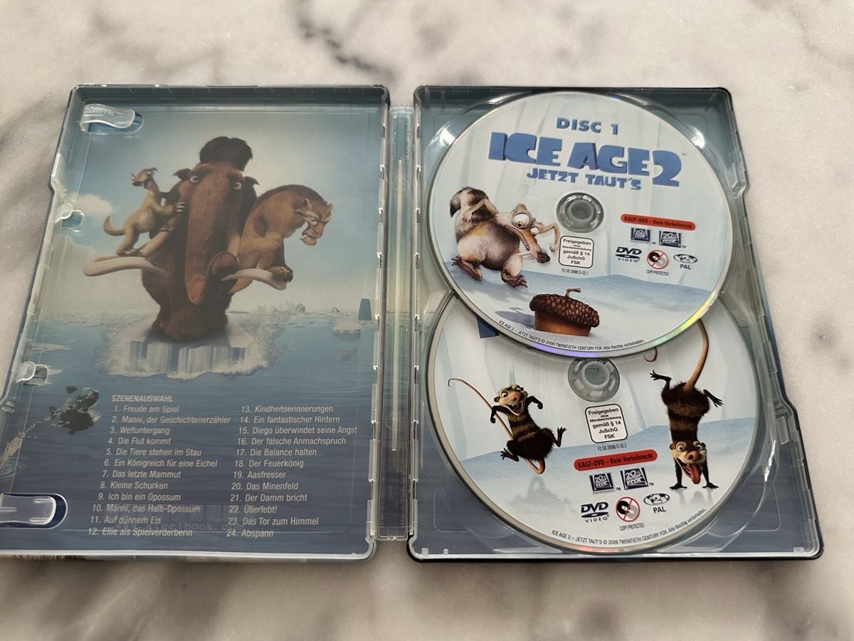 Tutti i DVDs: Ice Age 2 & 3 - DVD - Super Zustand! – Usato da Bülach venduto da Chati_ 3
