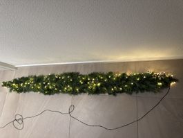 Weihnachtsgirlande mit LED Beleuchtung