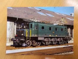 Postkarte SBB Schnellzuglokomotive Ae 3/6 I 10685 grün