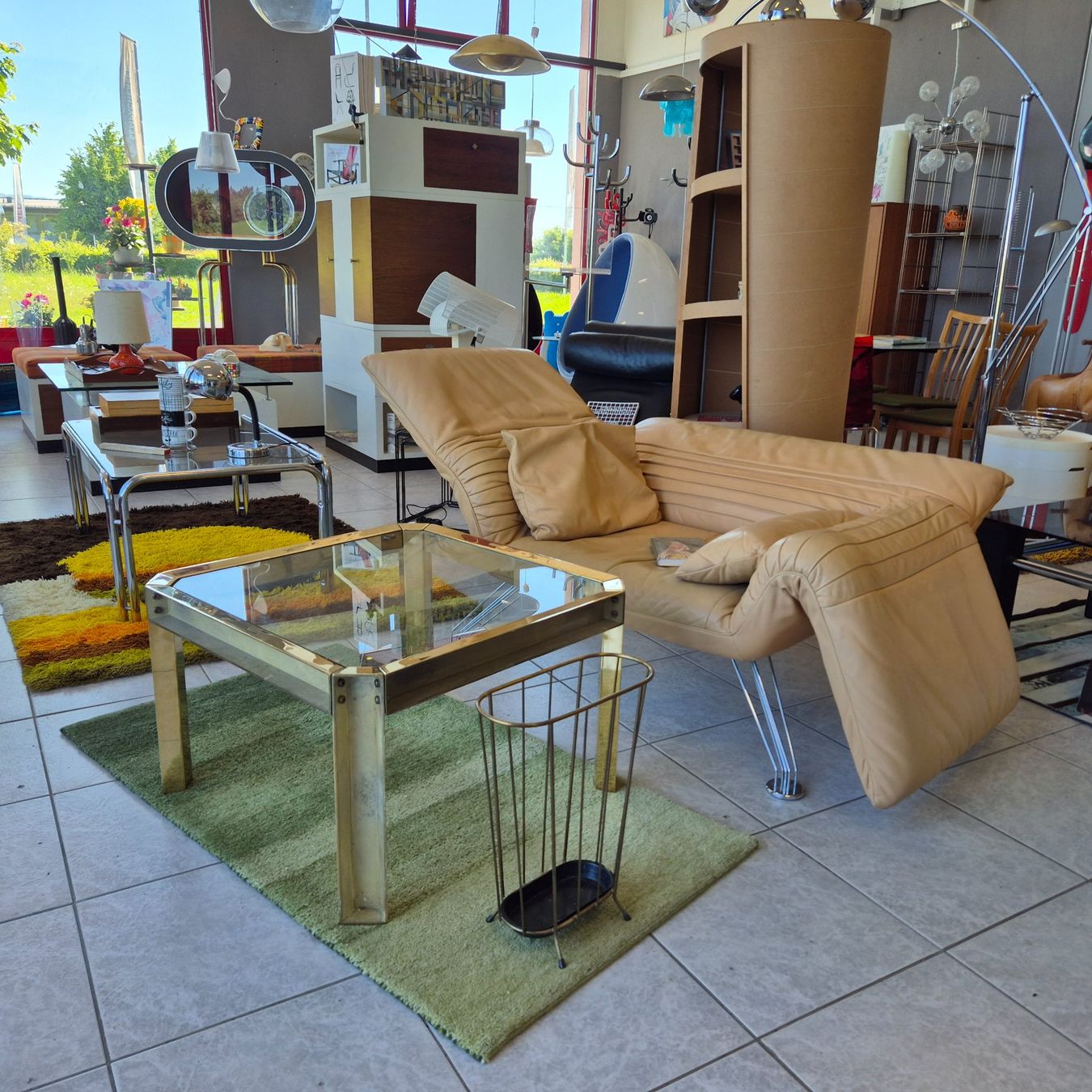 Altri mobili per ufficio: Mid Century Umbrella Stand, Schirmständer Messing – Usato da Nottwil venduto da Wondewa-Shop 9