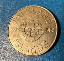 1983 FALKLAND ISLANDS 50 PENCE