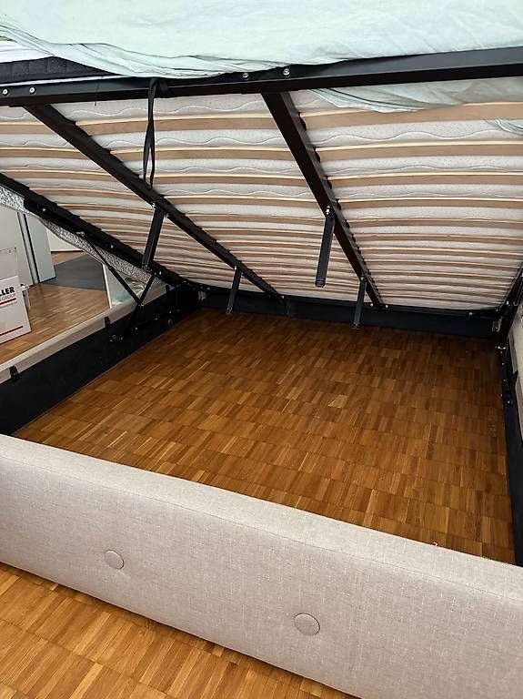 Beliani Lits: Bett mit Stauraum - Beliani – D'occasion à Zürich par sar_8pfc 1