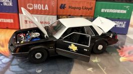 1982 Ford Mustang SSP Texas Public Safety 1:18
