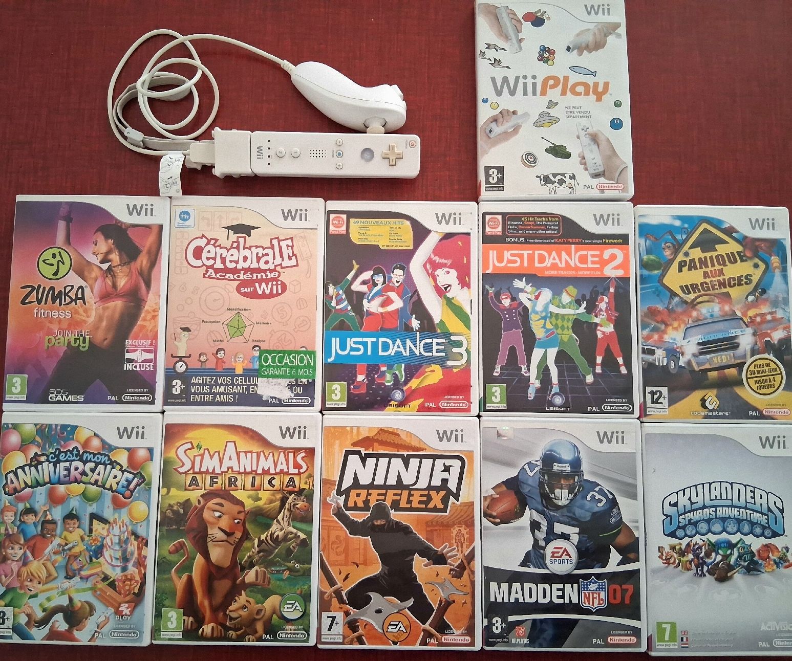 Giochi: Bundle 10x Wii games + joystick – Usato da Carouge GE venduto da par_fzg6