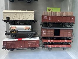 134/7 H0 Güterwagen gebrauchter Zustand ab 39.-