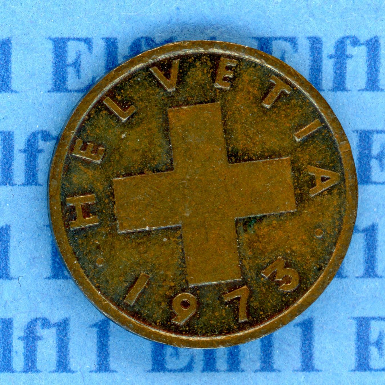 Tutti le monete: CHF___0.01 1973 -vz 1 Rappen – Usato da Widnau venduto da Elf11