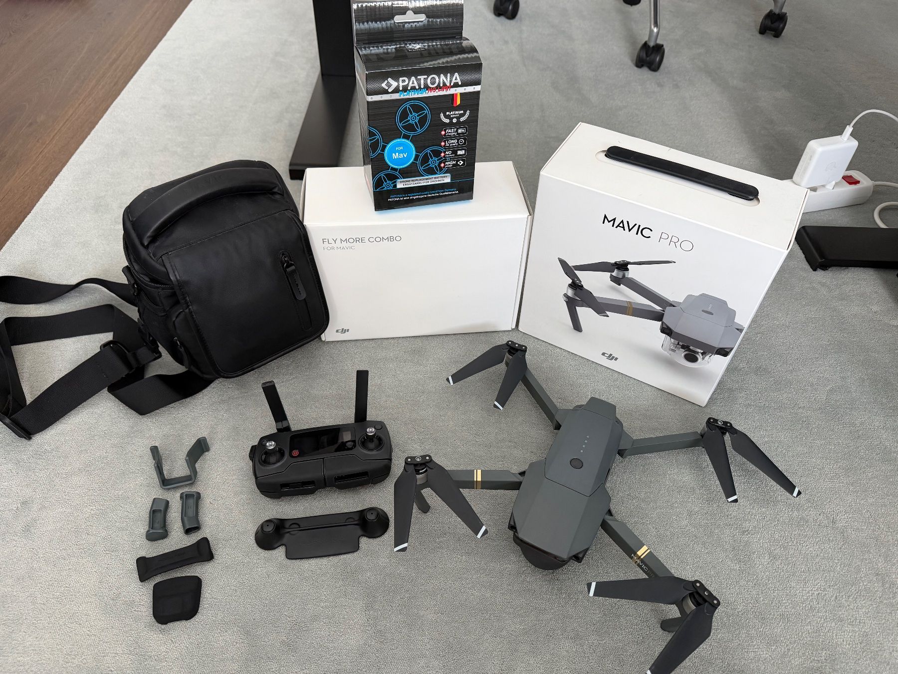 DJI RC Modellbau: DJI Mavic Pro Fly More Combo mit Zubehör – Gebraucht aus Andwil SG von cedrickotesovec