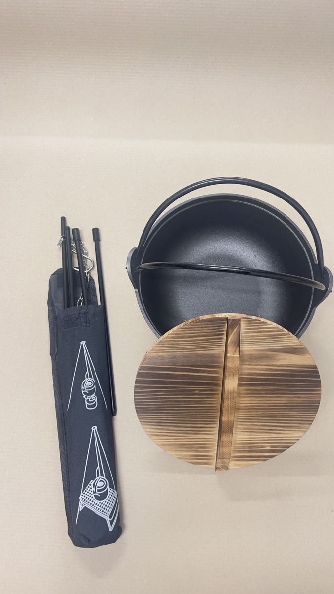 Pfannen: Outdoor Fondue Set – Neu (gemäss Beschreibung) aus Matzingen von D.MM 1