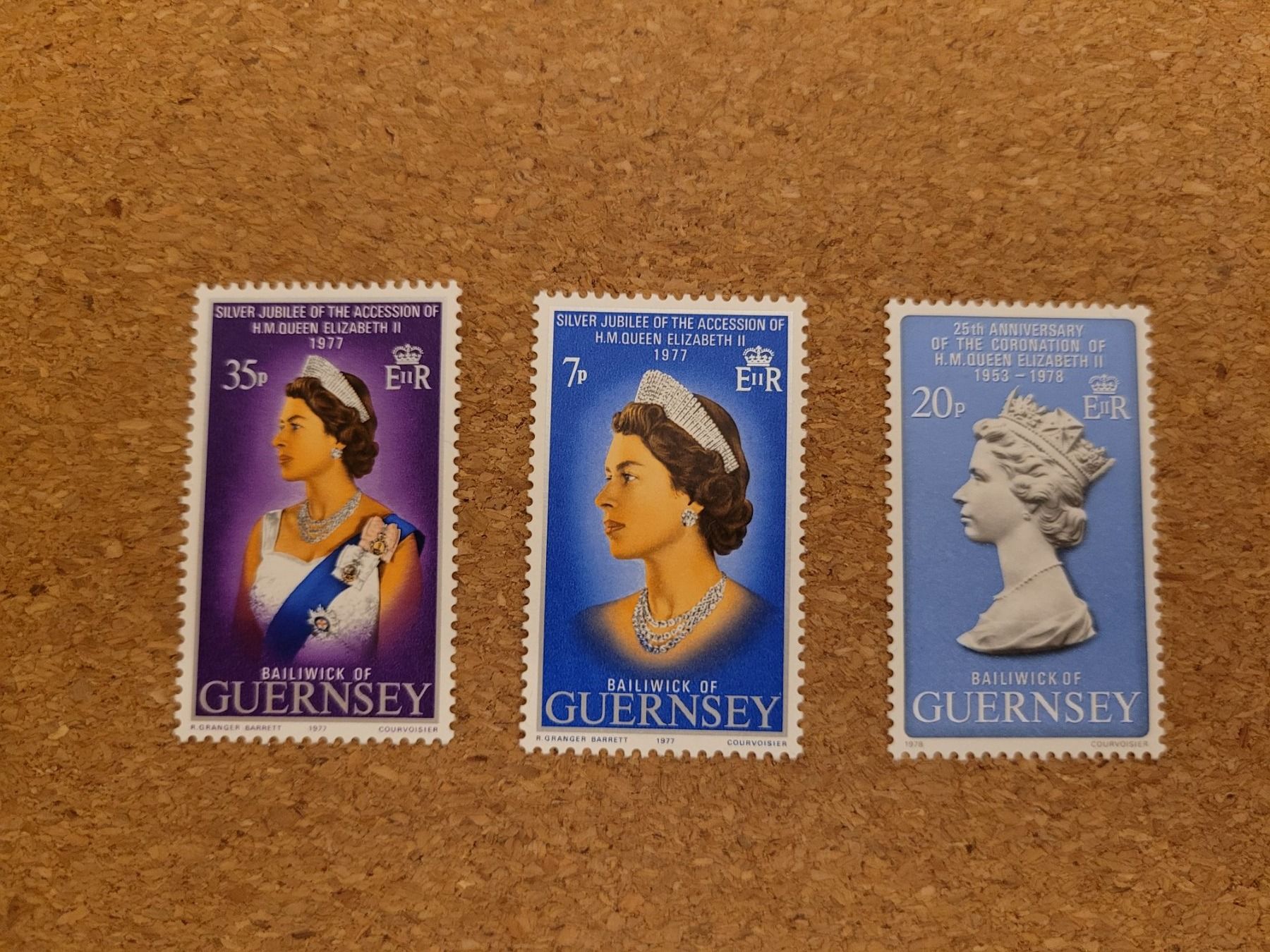 Alle Briefmarken: Marken Guernsey – Gebraucht aus Inwil von Flower2325
