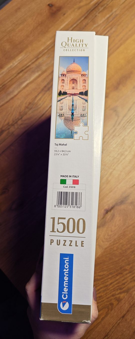 Clementoni Puzzles: Taj Mahal Puzzle 1500 Teile Clementoni – Gebraucht aus Bülach von mastika82 1