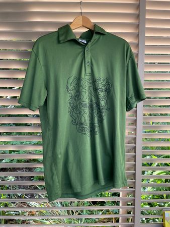 Schulkunstprojekt: Bedrucktes Vintage Männer Polo