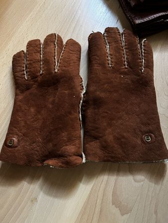 Aigner Handschuhe Leder weich