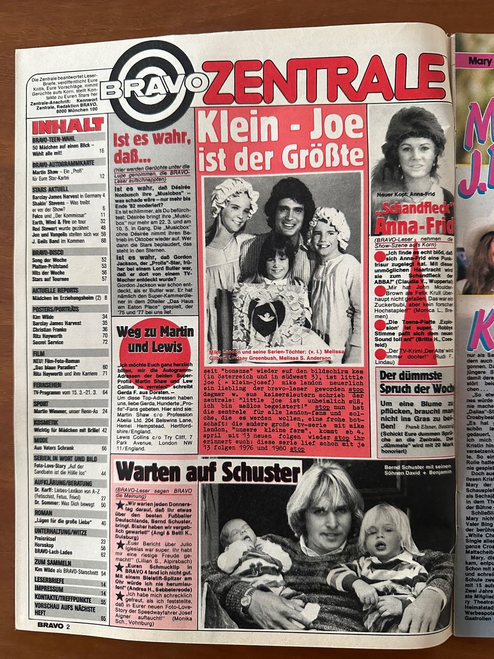 Riviste & Magazine: BRAVO 1982 Nr. 11 // Shakin Stevens – Usato da Zürich venduto da die_5djt 1