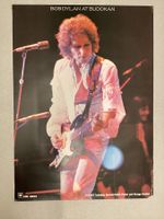 Promoplakat Bob Dylan 1979 At Budokan (Seite schlecht)
