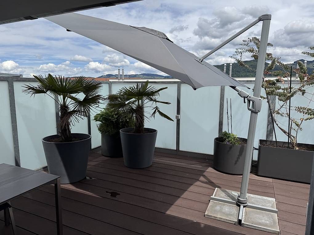 Ombrelloni: Sonnenschirm quadratisch 300x300cm – Usato da Thun venduto da Panthomblade 1