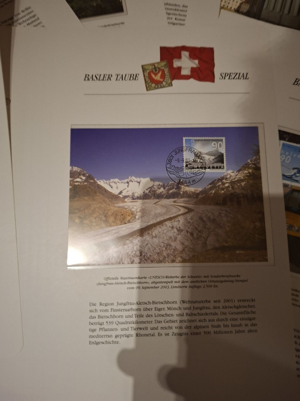 Tous les timbres: Baslertaube Spezial / Maximumkarten  – D'occasion à Balgach par SIMEON27 7