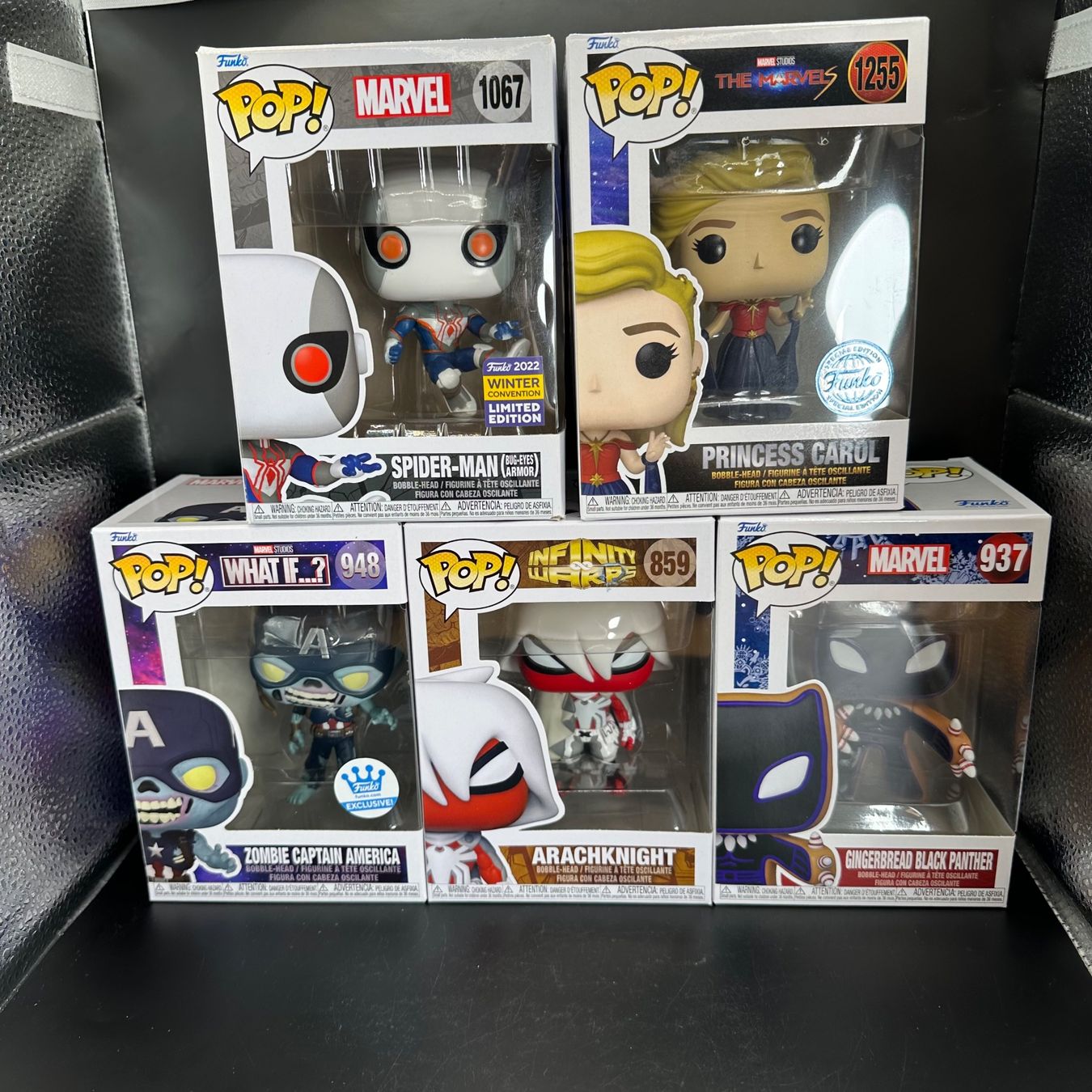 Funko Statuette: Funko Pop! Marvel 5Stk Sammlung – Usato da Düdingen venduto da Nerdworld