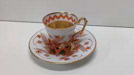 Antike Mokkatasse PMR Jaeger&Co Art Deco (L25)