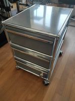 USM Haller Rollcontainer grau - 3 Schubladen