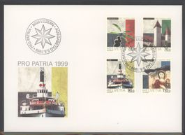 1999, FDC, Pro Patria