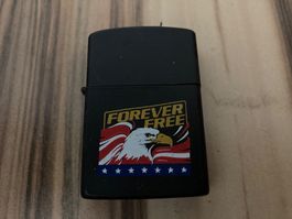 Feuerzeug America Forever Free Adler