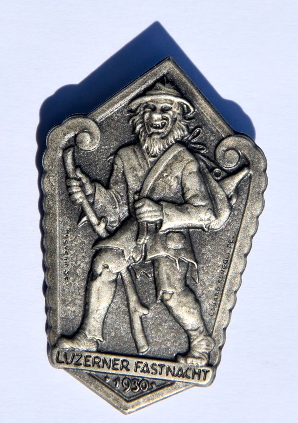Medaglie: Fasnachtsmedaillen UR LU ZH GR – Usato da Wallisellen venduto da Maestro01 1