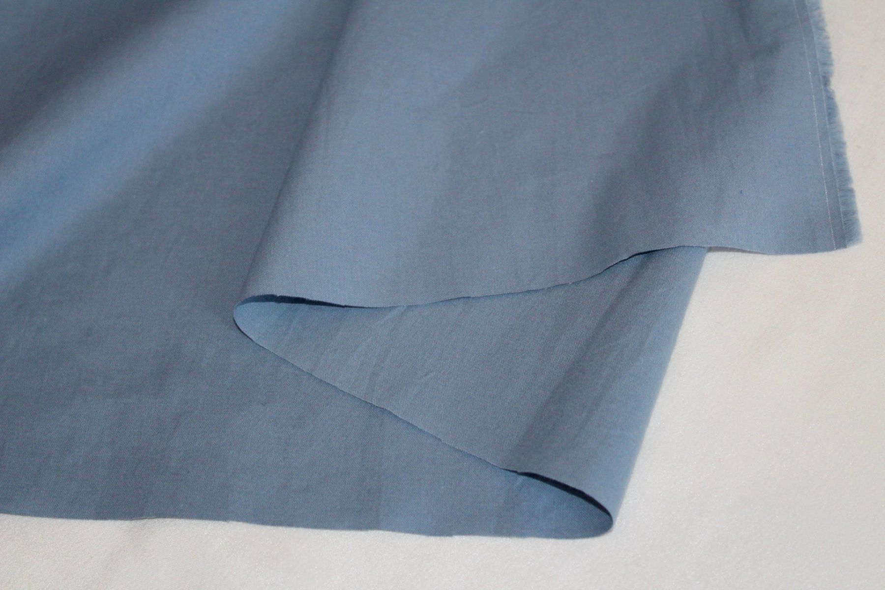 Stoffe: Stoff Baumwolle uni graublau – Neu (gemäss Beschreibung) aus Obfelden von solomon111 1