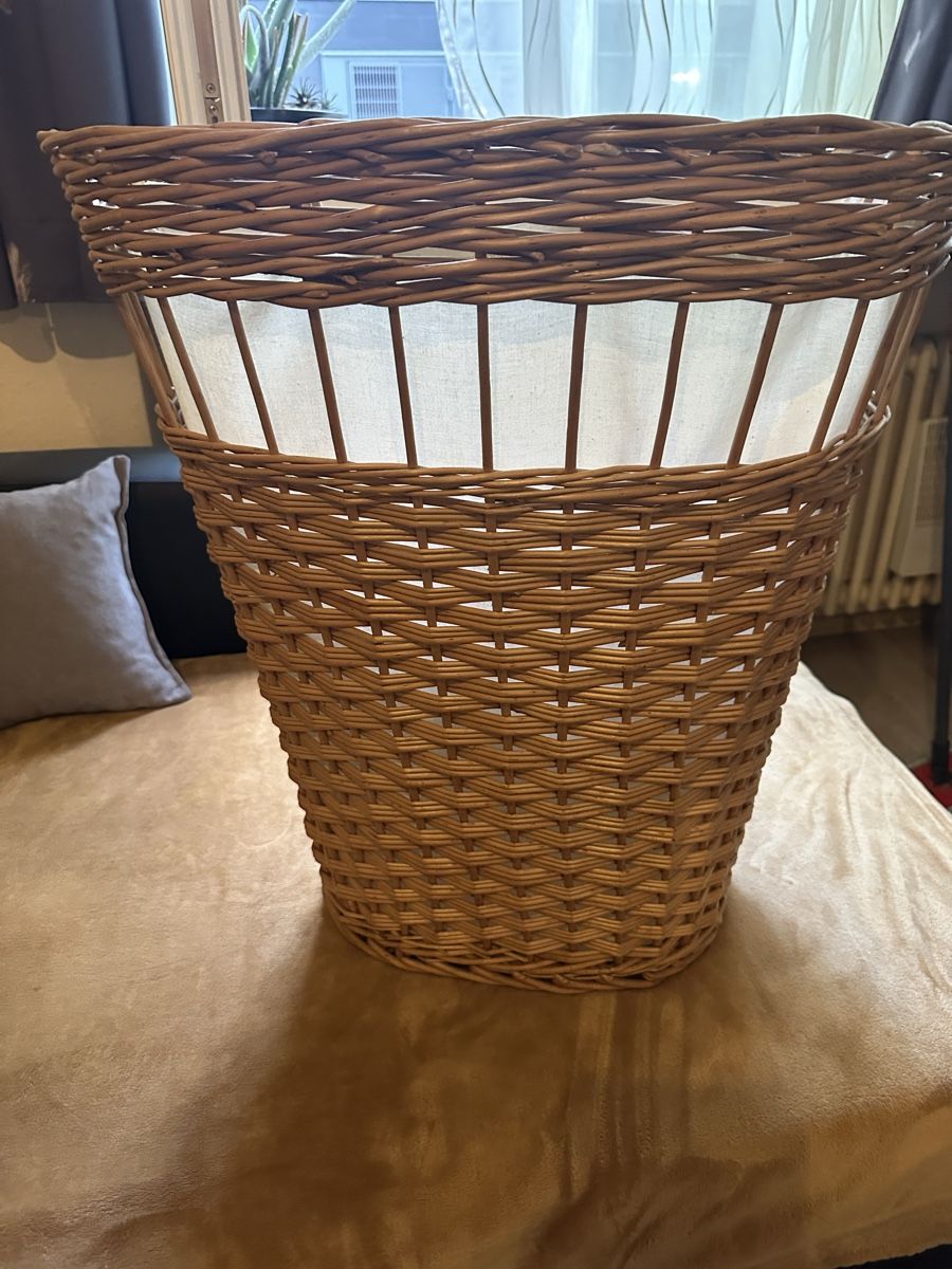 Wäschekörbe: Ratan Waschkorb – Neu (gemäss Beschreibung) aus Basel von Ivana_4 2