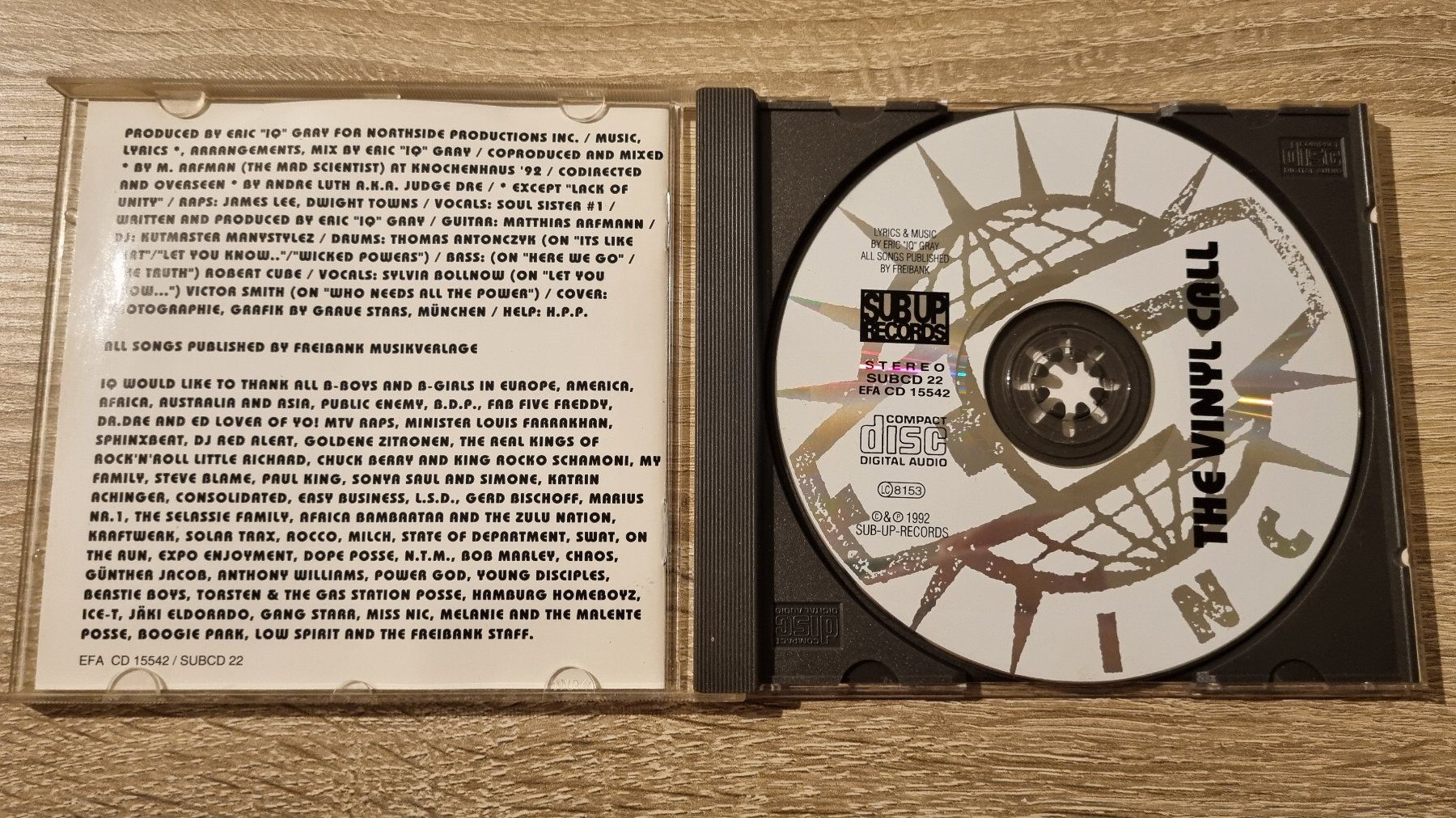 CD: IQ Inc - The Vinyl Call – Usato da Hagenbuch ZH venduto da lecterr55 1