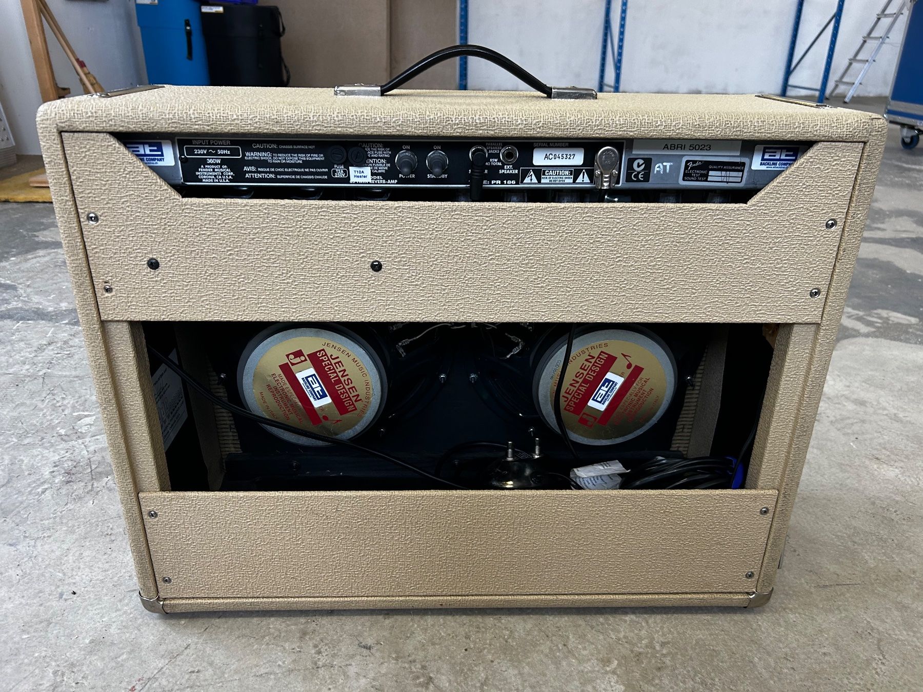 Fender Amplificatori: Fender Twin Reverb 65 Reissue LTD - Blonde – Usato da Gletterens venduto da atmusicstore 4