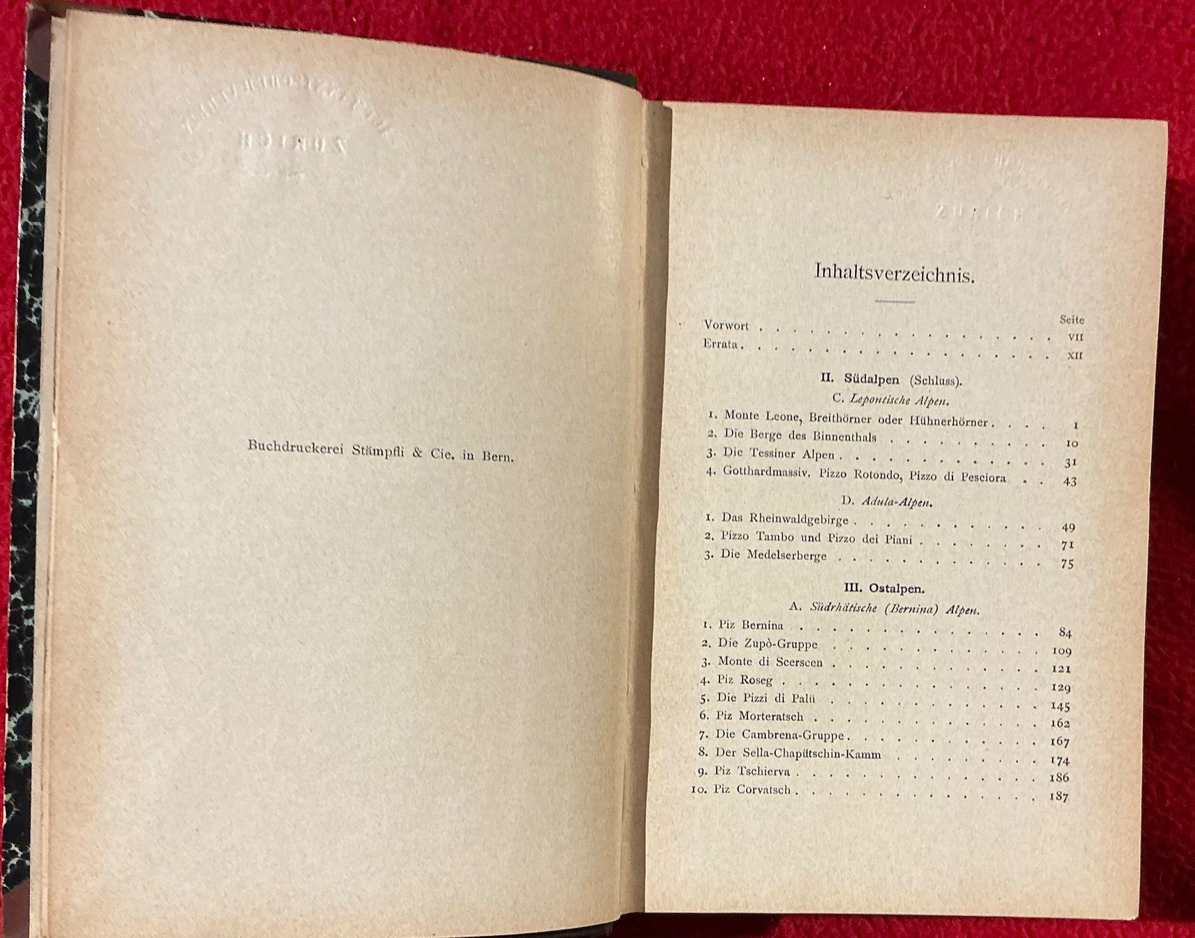 Libri: Über Eis und Schnee, Gottlieb Studer - 1899 – Usato da Naters venduto da seidengut 4