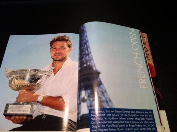 Riviste & Magazine: Roger Federer, Tennis Yearbook 2015 – Usato da Einsiedeln venduto da Brocki59 5