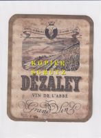 Etikette - Dézaley "Vin de l'Abbé" /bd