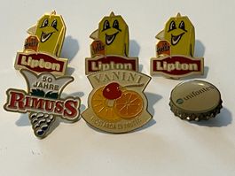 6 Pin Getränke Lipton Rimuss Vanini Unifontes