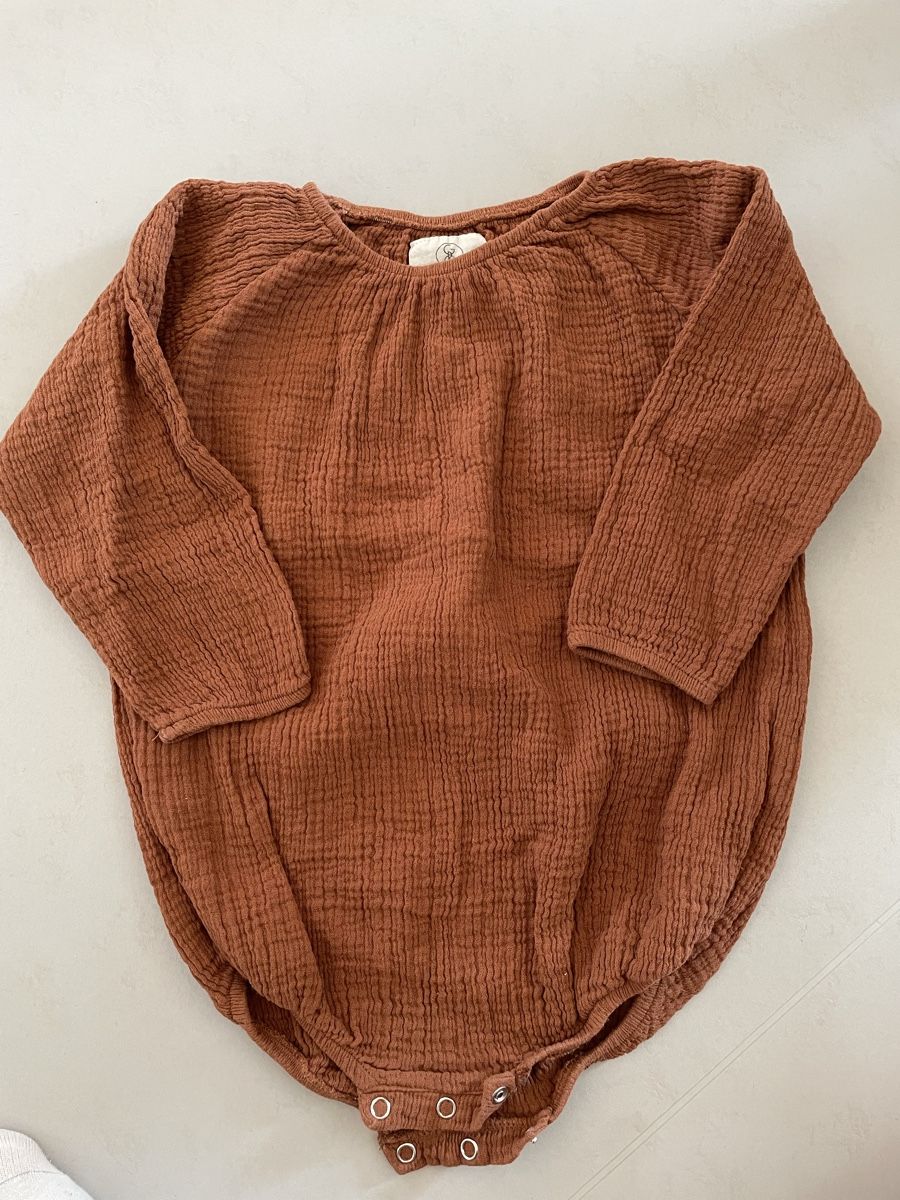 Pagliaccetti: Gro Mousselin Romper - Gr. 86 – Usato da Brugg AG venduto da Elle_1