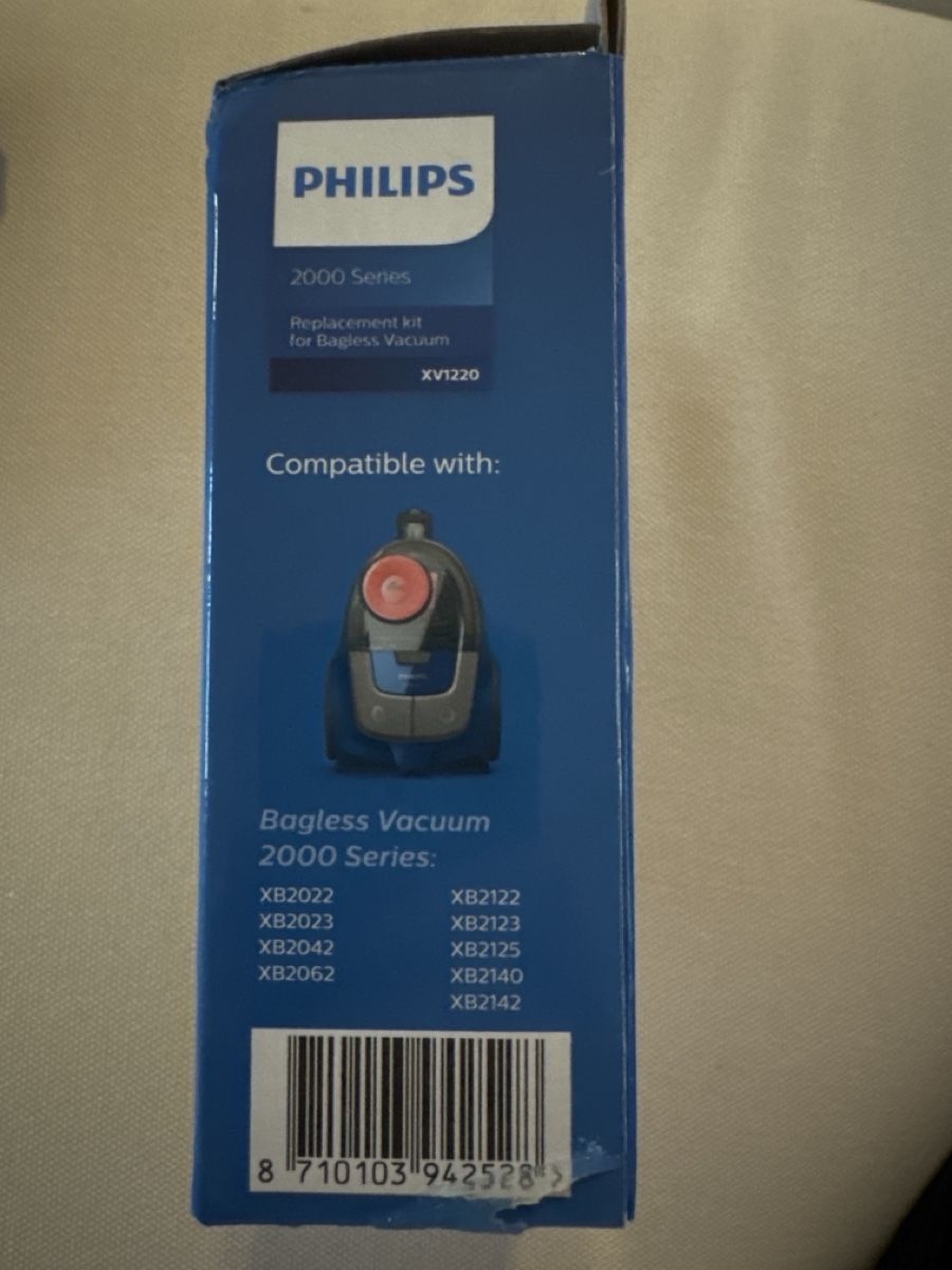 Philips Altro per la casa: Philips 2000 Series Bagless Vacuum Replacement Filter Kit XV – Nuovo (secondo la descrizione) da Altendorf venduto da wqv_97 1