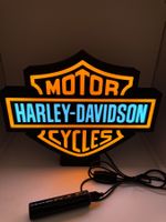 Lightbox lumière led Harley Davidson