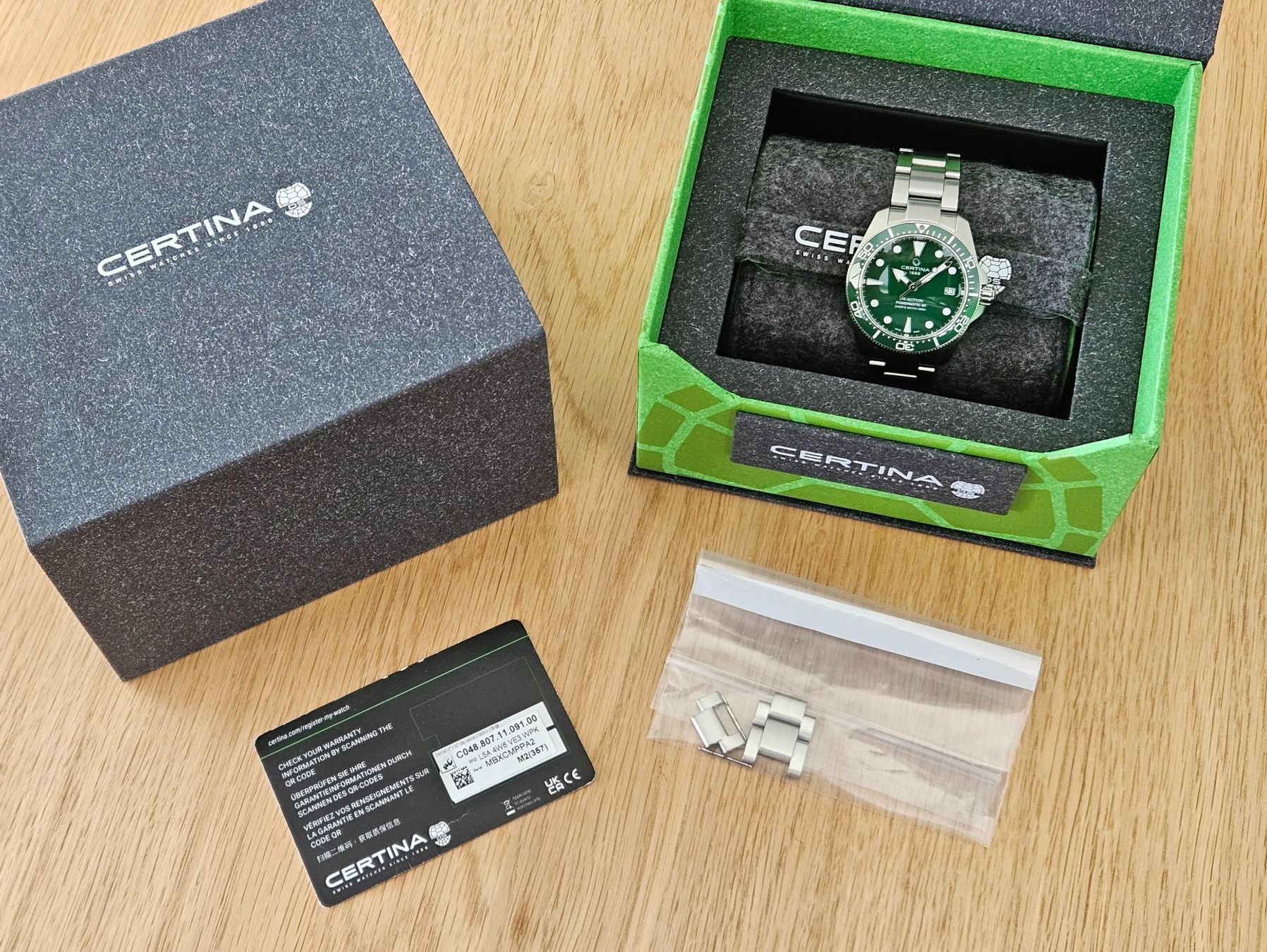 Certina Orologi: Certina DS Action Diver 38mm / Full Set – Usato da Schliern b. Köniz venduto da sciurrrus 4