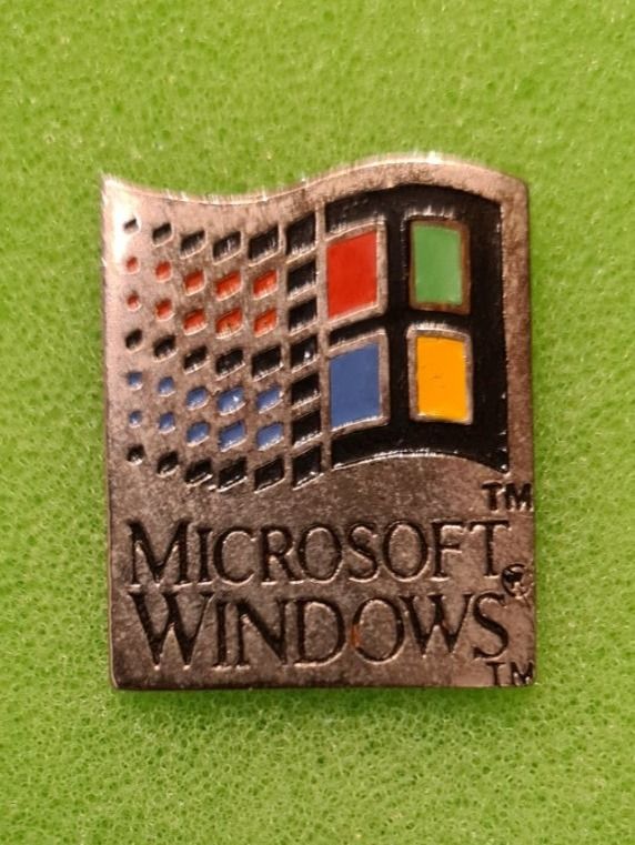 Placchette & Badge: Pin, Microsoft Windows, Seltenes Fundstück – Usato da Winkel venduto da Heuresis 1